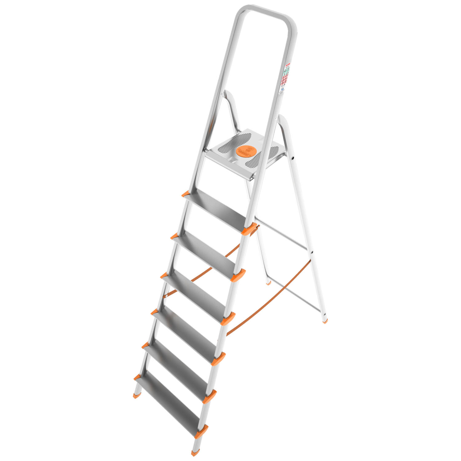 Scala a 7 gradini Robusta e Leggera mod. Alluminium COLOMBO
