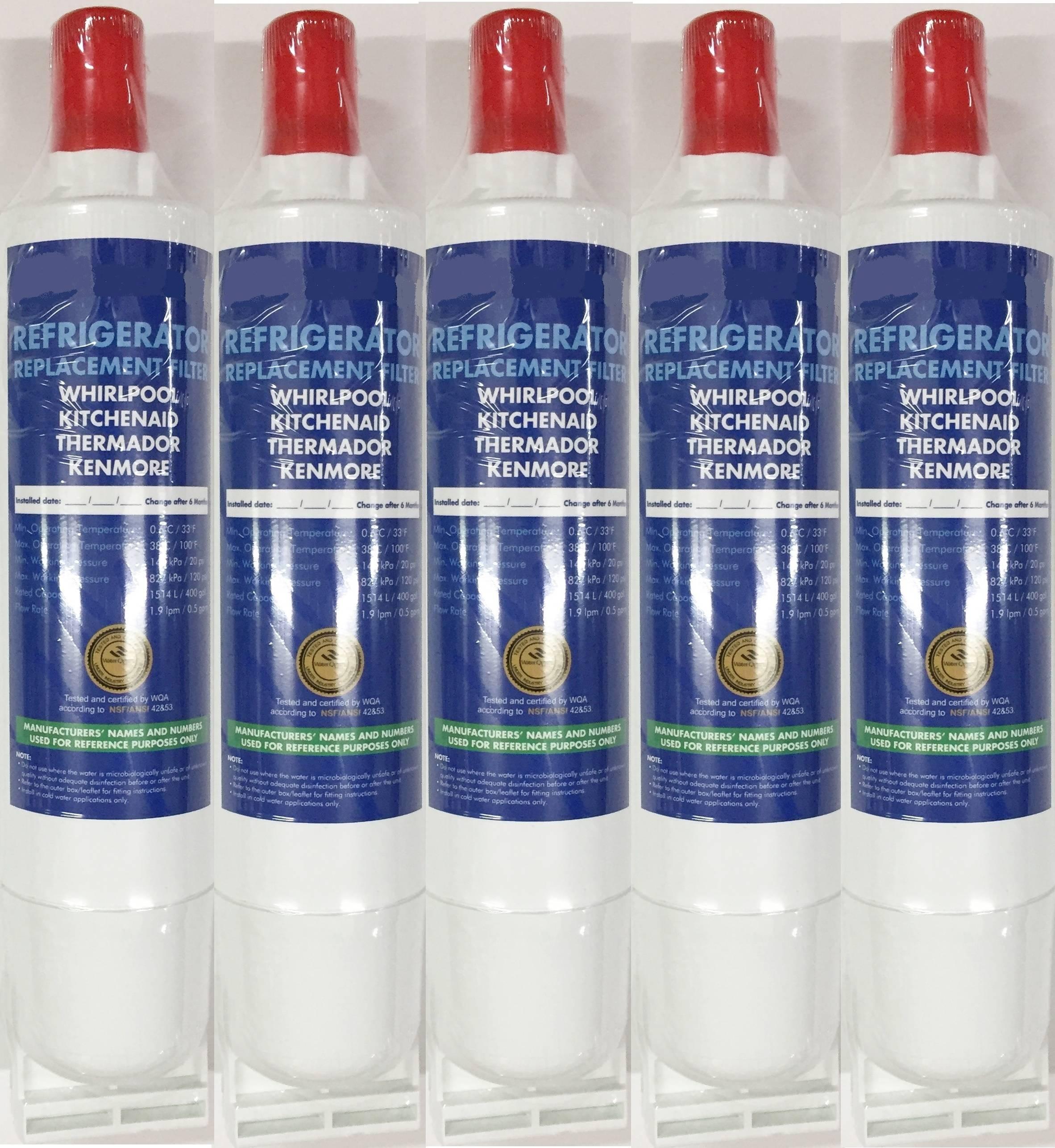 5 FILTRI ACQUA WHIRLPOOL PURE FIRST ADATTO 480181700086 484000008552 ** FF 1