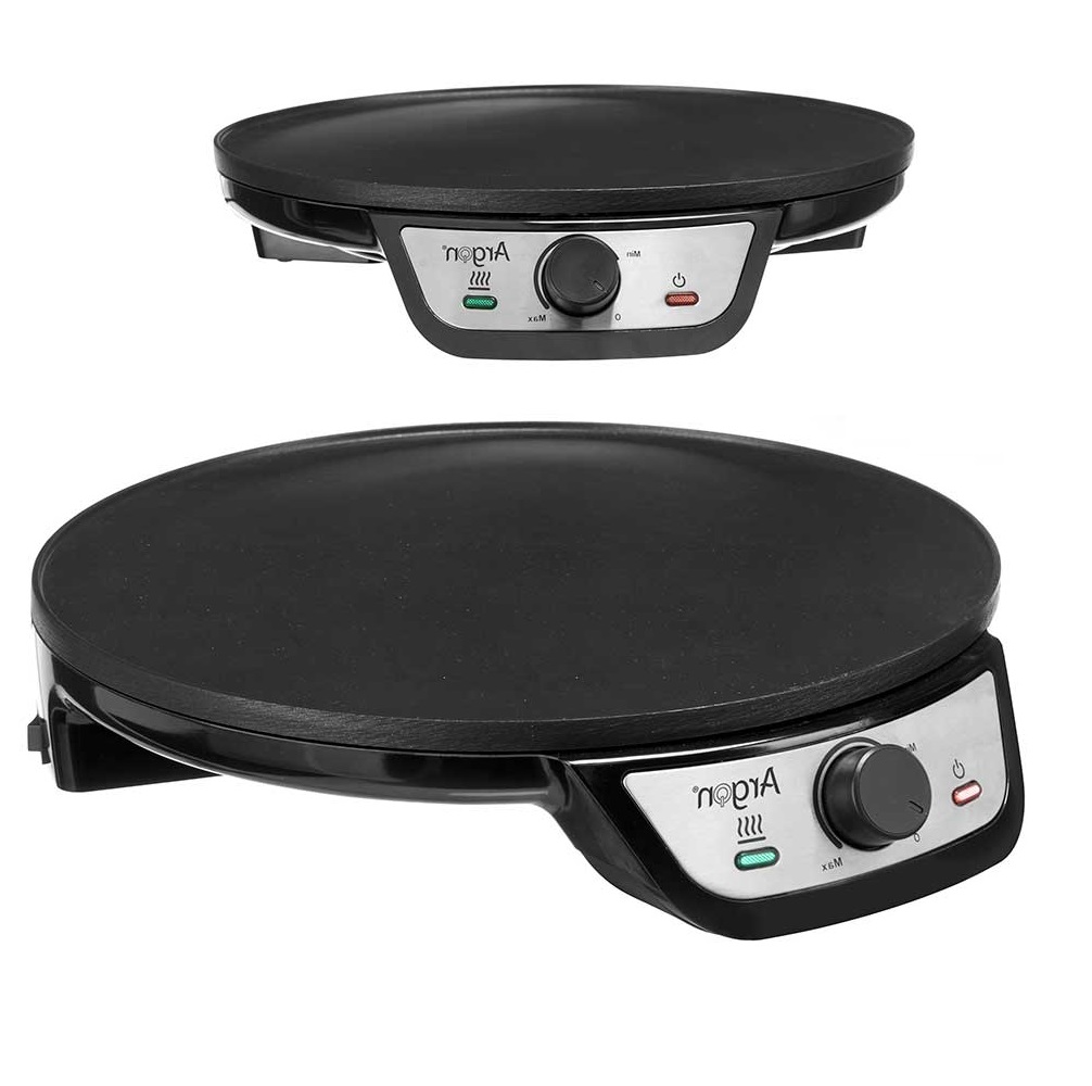 Image of Piastra Crepiera Elettrica 30cm 1200W Antiaderente Pancake Pronti in pochi minuti