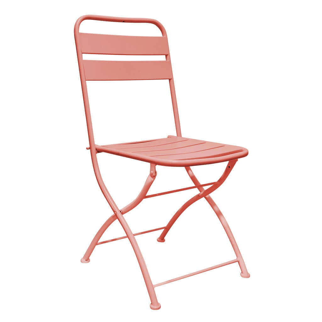 SEDIA BRISTOL PIEGHEVOLE IN COLORE ROSSO