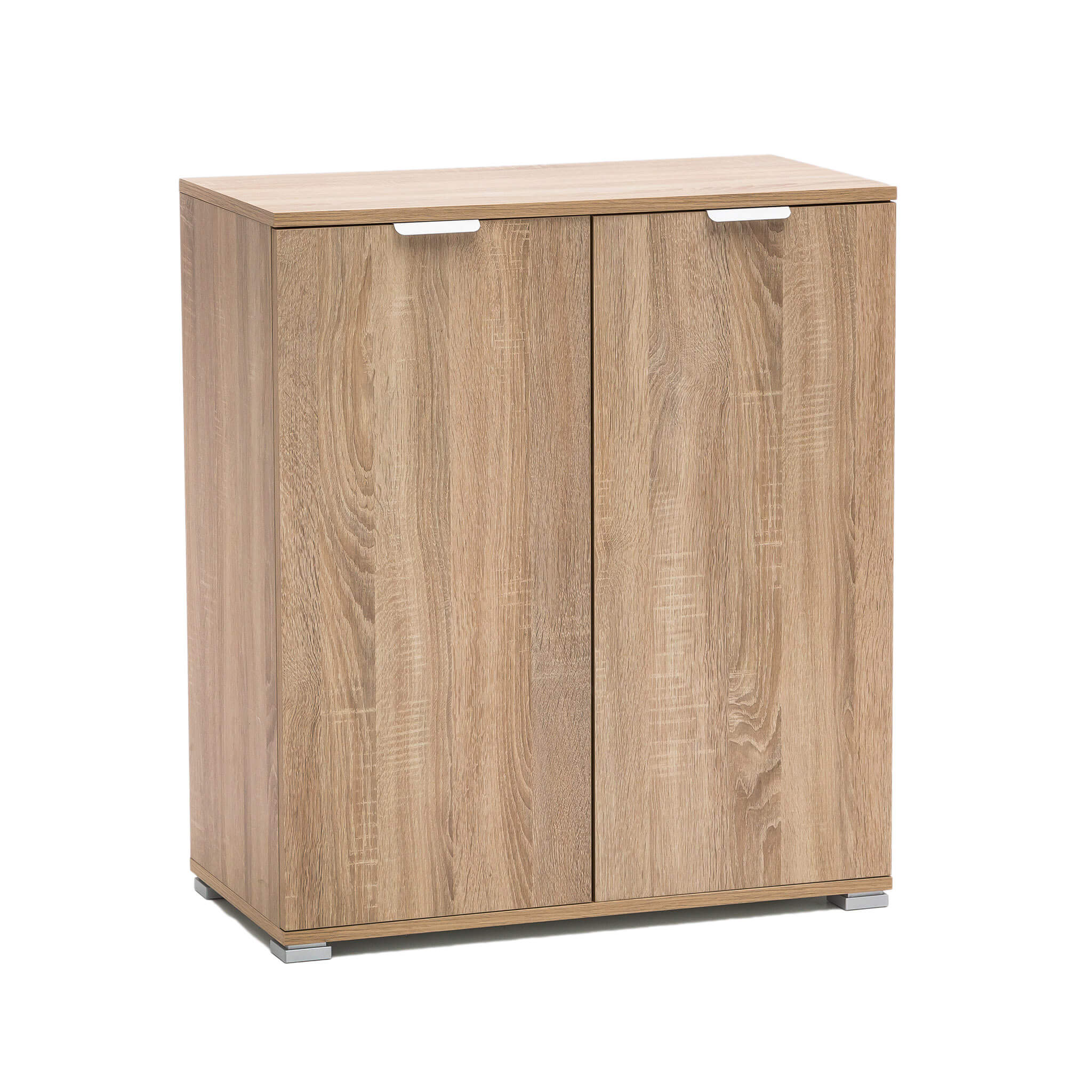 Image of MOBILETTO CON 2 ANTE IN LEGNO NATURALE 75 X 38 X H85 CM