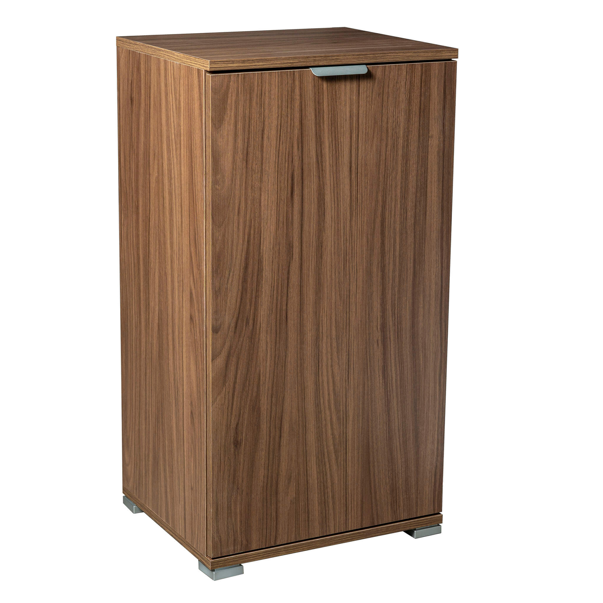 Image of MOBILETTO CON ANTA IN COLORE NOCE 45 X 38 X H85 CM