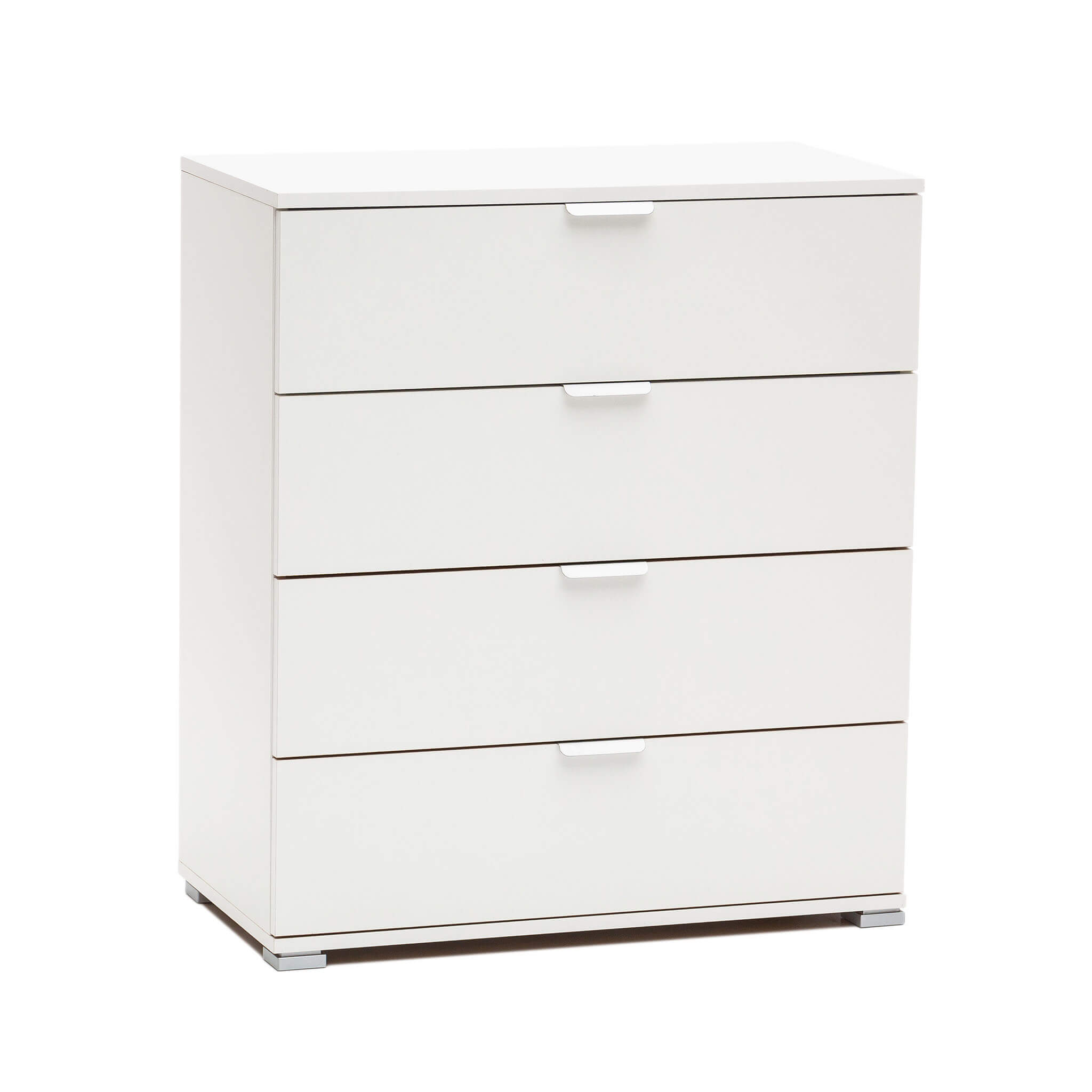 Image of CASSETTIERA BIANCA CON 4 CASSETTI 75 X 38 X H85 CM