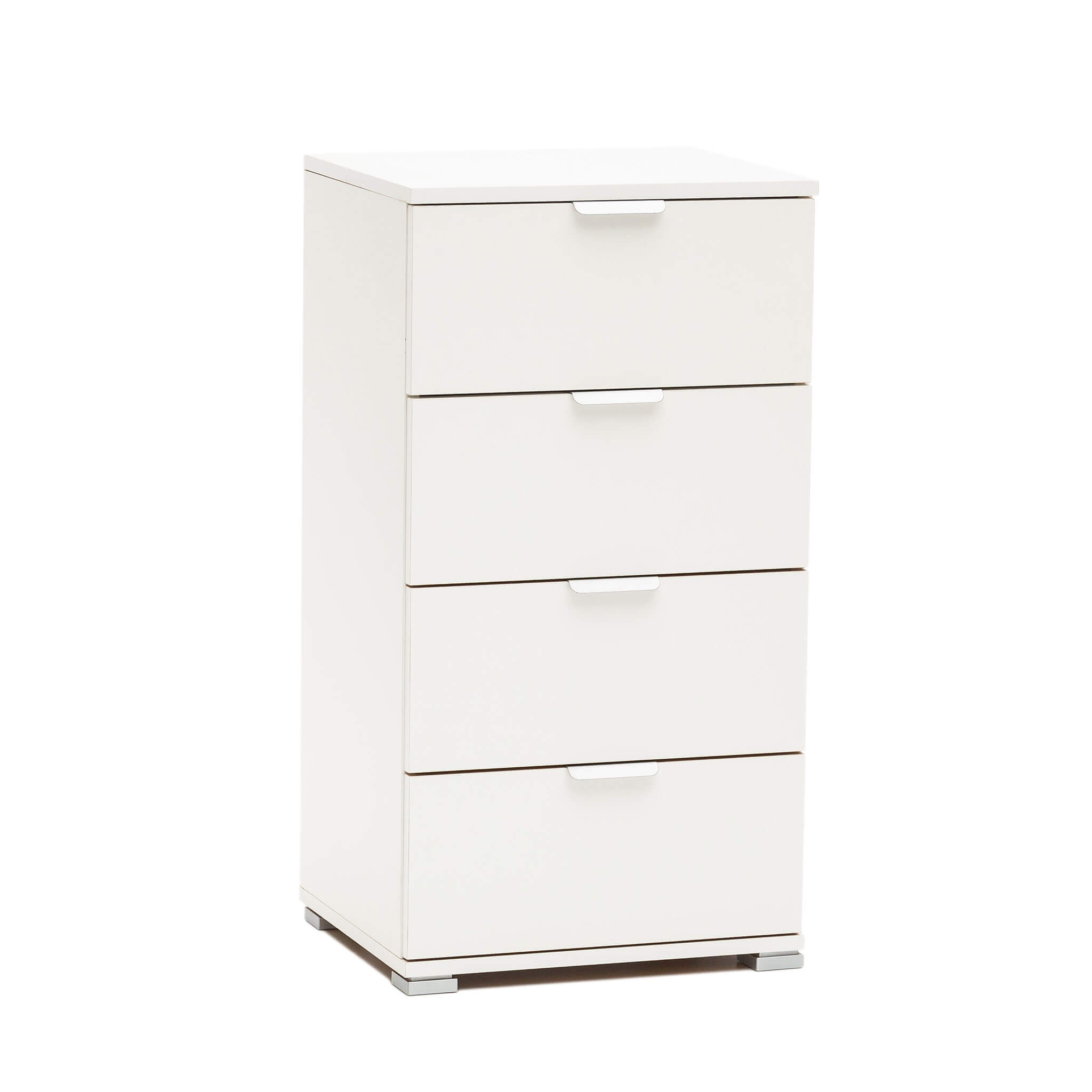 Image of MOBILETTO A CASSETTIERA CON 4 CASSETTI BIANCO 45 X 38 X H85 CM
