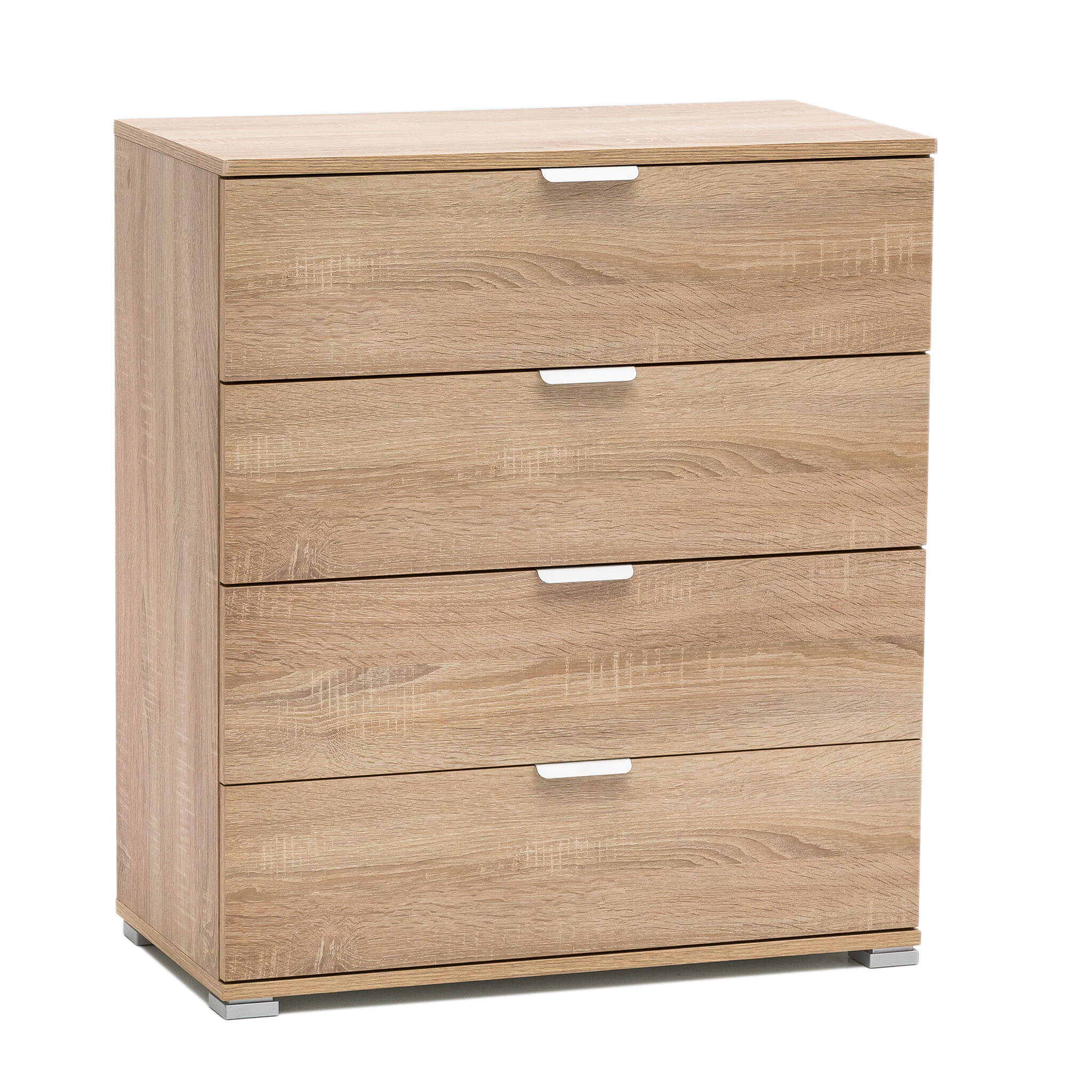 Image of CASSETTIERA NATURALE CON 4 CASSETTI 75 X 38 X H85 CM