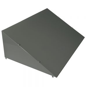 Image of TETTO INCLINATO ANTIPOLVERE PER ARMADIO METALLICO 60 X 40 X H20 CM