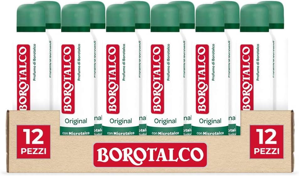 Image of BOROTALCO SET 12 PZ DEO SPRAY 150 ML L'UNO NEW ORIGINAL + ASCIUTTO PROFUMO DI BOROTALCO