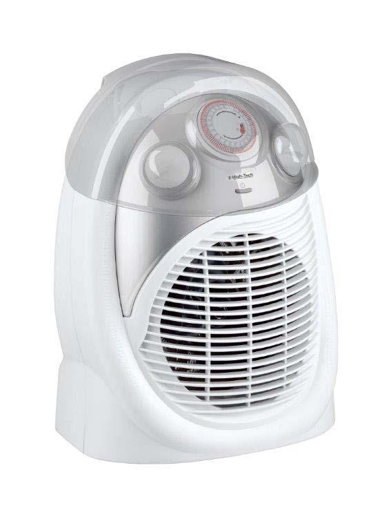 HIGH-TECH TERMOVENTILATORE DA BAGNO CON TIMER 2000 WATT