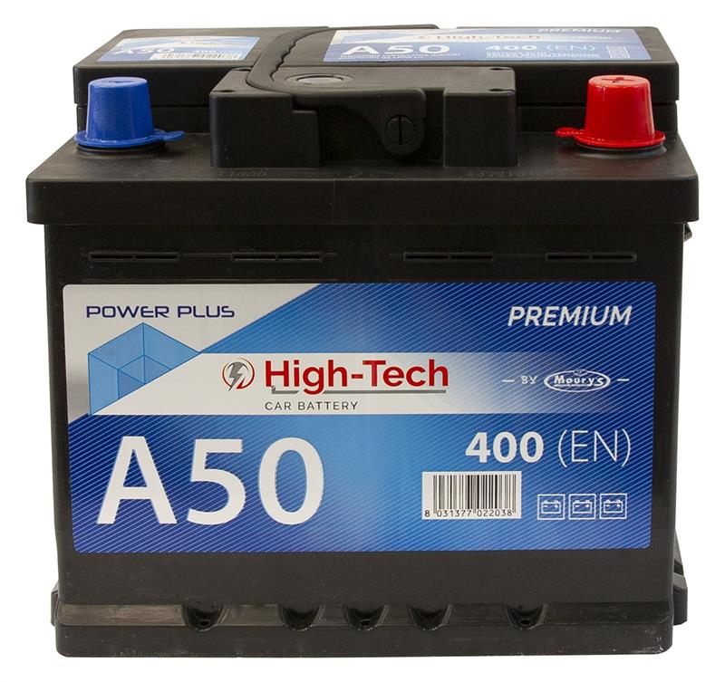 HIGH-TECH BATTERIA AUTO 50 AH EN 400
