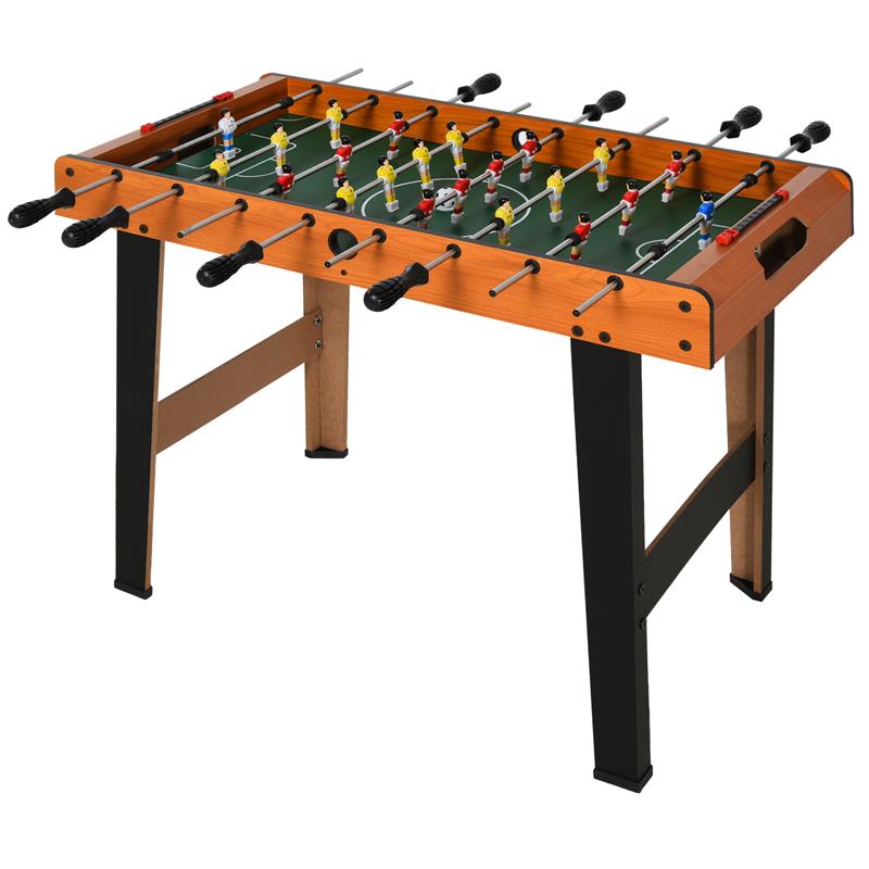 Image of CALCIO BALILLA IN LEGNO CON 22 GIOCATORI E ACCESSORI INCLUSI 84.5 X 40 X 61.2CM