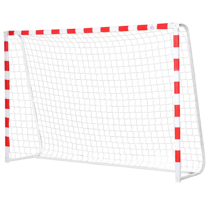 Image of PORTA DA CALCIO E CALCETTO IN PLASTICA PE PER ADULTI E BAMBINI 302X83X201 CM