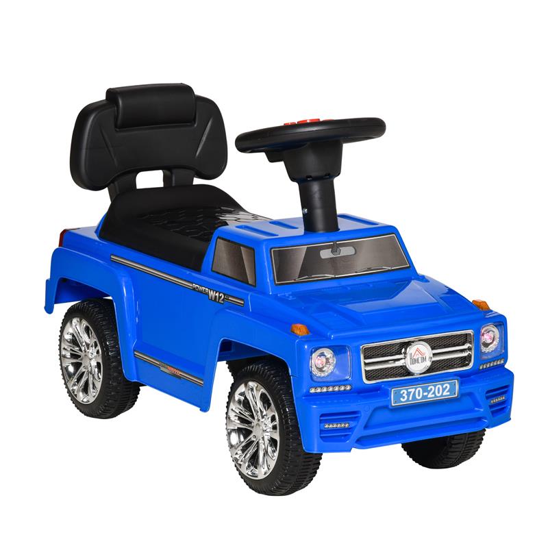 Image of MACCHINA GIOCATTOLO CAVALCABILE FUORISTRADA PER BAMBINI CON FARI E MUSICHE, ETÓ 18-36 MESI, BLU