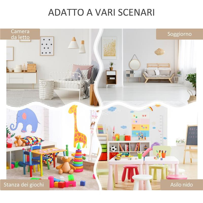 Piccola Libreria Per Bambini Con Ripiani E Cassetto In Mdf, 60X29.9X90CM, Bianco-image