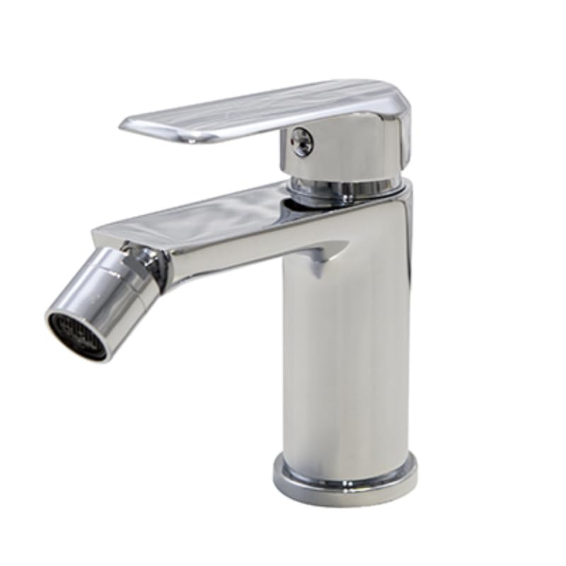 Image of IMPALLI Miscelatore Bidet Bagno Con Leva E Deviatore Rubinetto Bidet Con Piletta Pop Up 1&#39;&#39; 1/4 E Flessibili Inclusi Rubinetto Per Bidet Serie HH (CROMO)