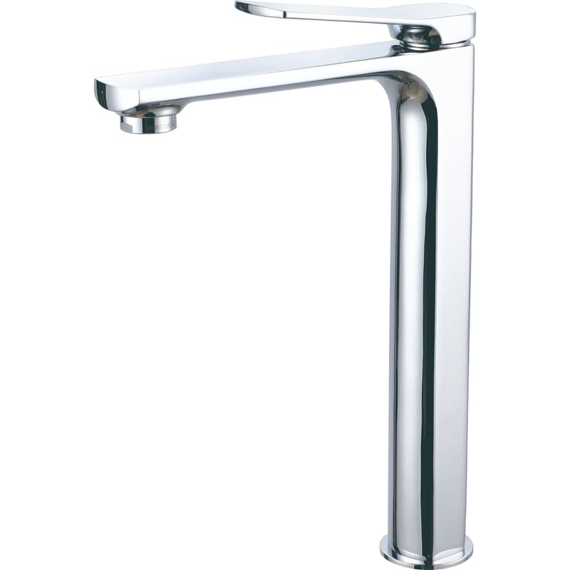 Image of IMPALLI Miscelatore Lavabo Bagno Alto Rubinetto Bagno Lavabo Finitura Cromo Completo Di Piletta Pop Up 1&#39;&#39; 1/4 E Troppo Pieno Miscelatore Bagno Lavabo Serie HH