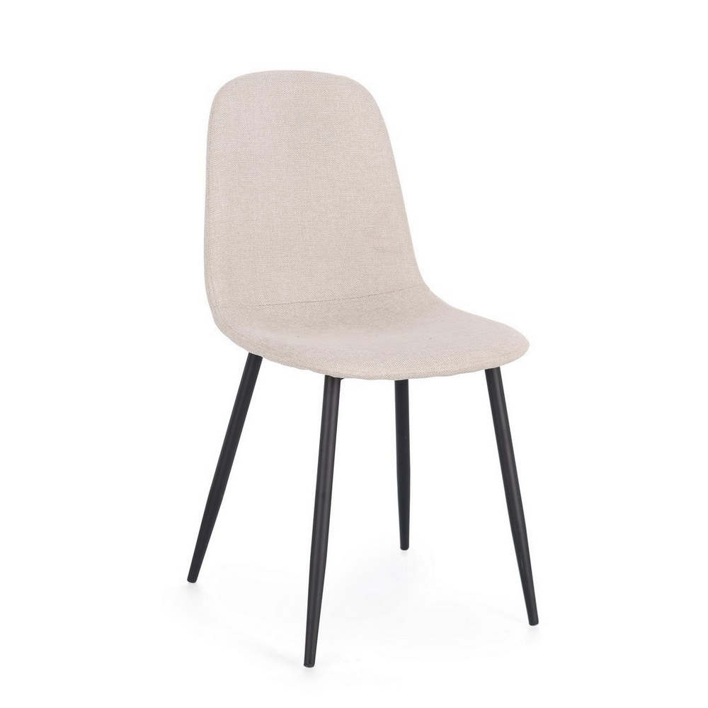 Image of Sedia da Soggiono Design Irelia Bizzotto Colore: Beige