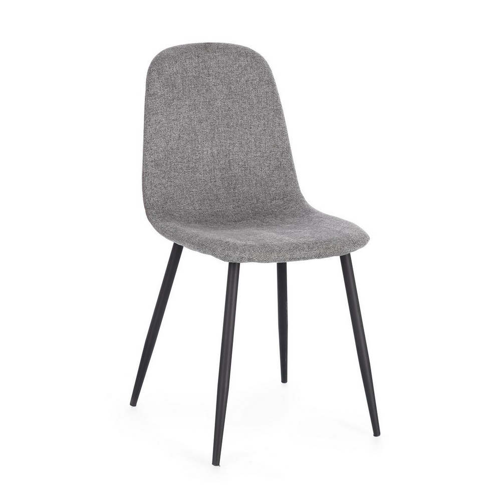 Image of Sedia da Soggiono Design Irelia Bizzotto Colore: Grigio