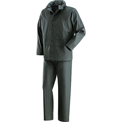 Image of GIACCA + PANTALONE IMPERMEABILE POLIURETANO IGUAZUVERDE L