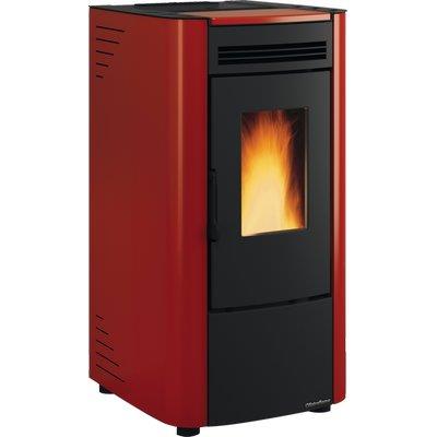 Image of STUFA PELLET KETTY EVO 2.0 EXTRAFLAMEBORDEAUX KW 6,5 MM 456X507 H.MM 884