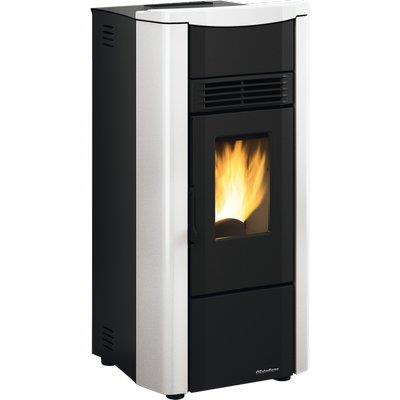 Image of STUFA PELLET GIUSY EVO 2.0 EXTRAFLAMEBIANCO KW 7 MM 498X504 H.MM 1022