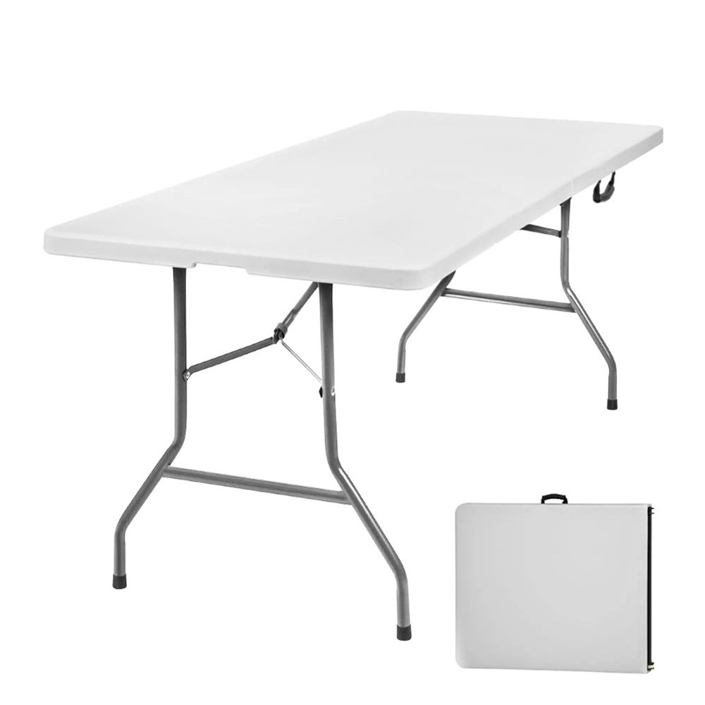 Image of Tavolo catering pieghevole bianco 180x70x74