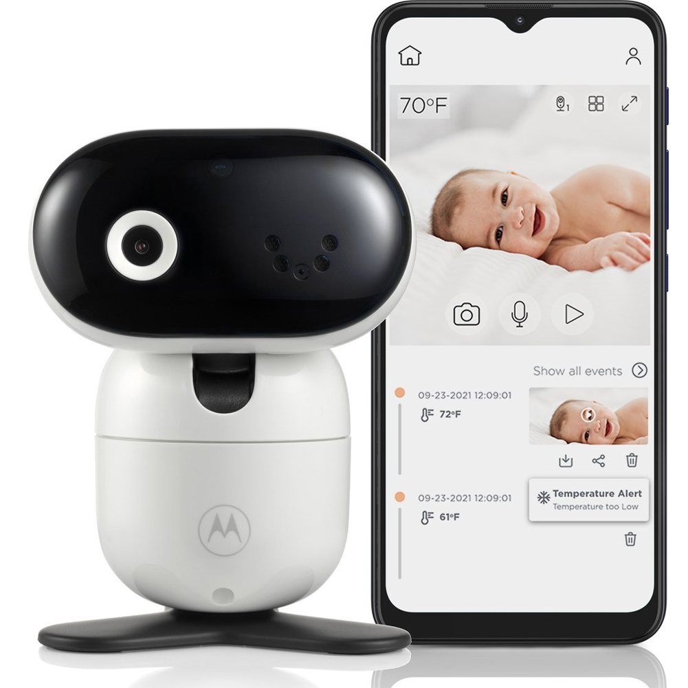 Image of Motorola Nursery PIP1010 Connect Baby Monitor Full HD con App e Visione Notturna