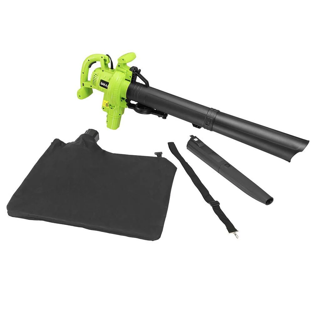 Aspiratore per Foglie Trituratore e Soffiatore Elettrico 3000W 3in1 Sacco 40LT