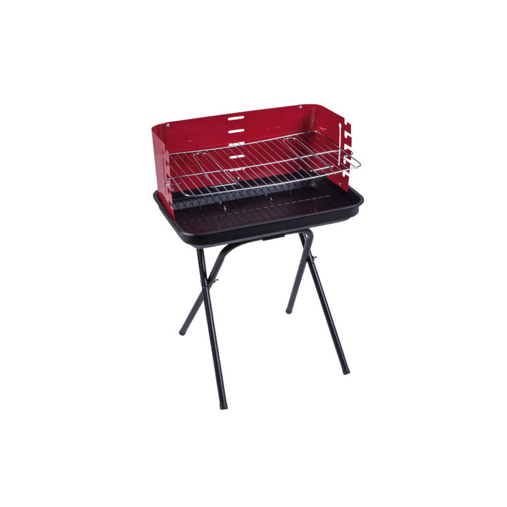 Barbecue a Carbone Rettangolare Pieghevole Portatile Partenope