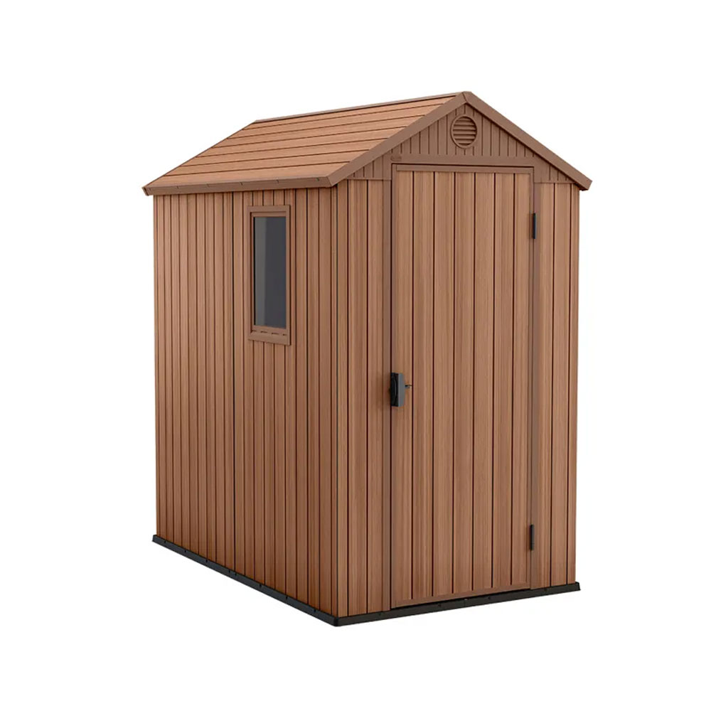 Casetta da Giardino in Resina Keter Darwin 4x6 Colore: Marrone