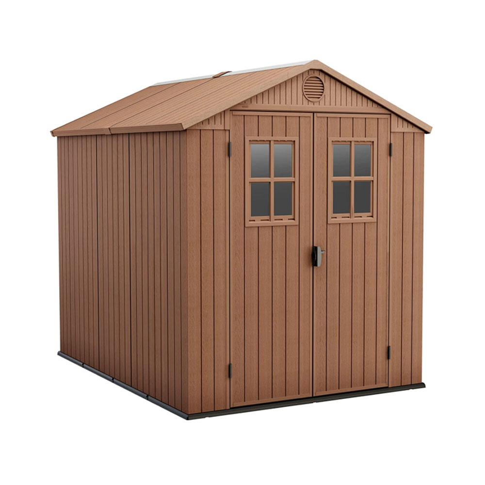 Casetta da Giardino in Resina Keter Darwin 6x8 Colore: Marrone