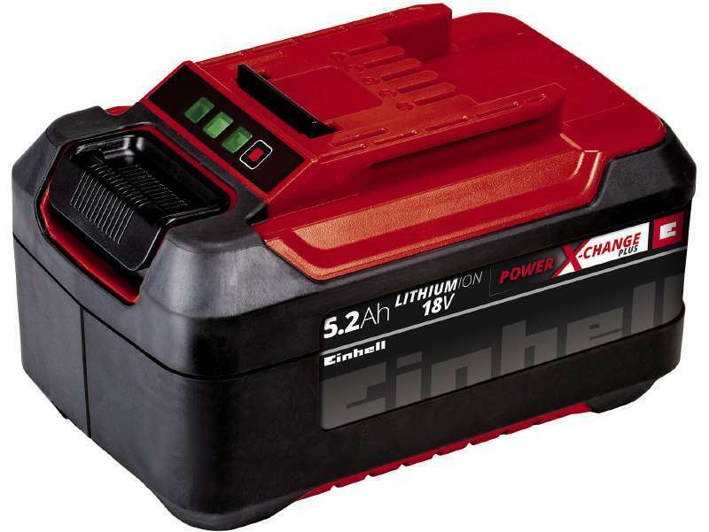 Batteria ricambio Einhell Power X Change 18v Trapano Avvitatore Smerigliatrice Intensità: 5,2 Ah