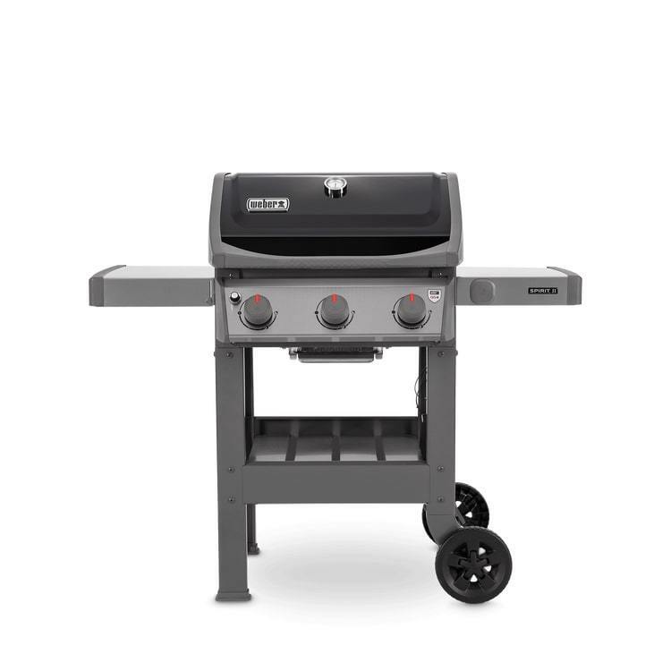Image of Barbecue a gas Weber Spirit II E-310 GBS Coperchio in acciaio 3 Bruciatori 8 KW