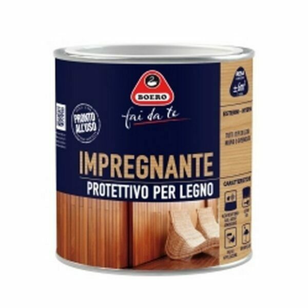 Image of Impregnante per Legno Protettivo a Finitura Opaca Idrorepellente 773 Boero Formato: 2 L, Color: Neutro