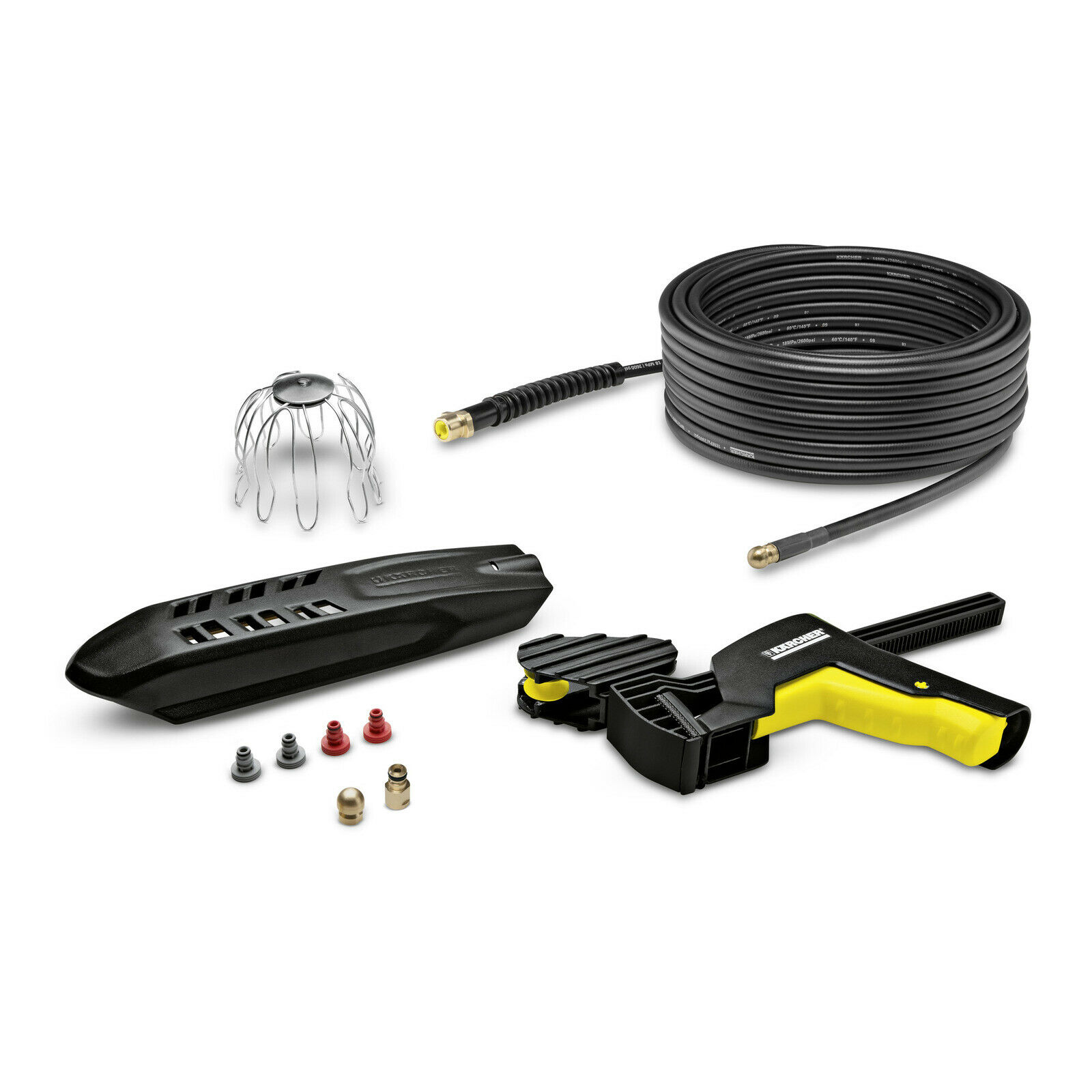 Image of Dispositivo Sturatubi 20m e Pulizia Grondaie Idropulitrice Karcher 2.642-240.0