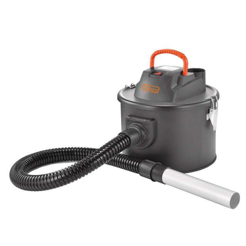 Image of Aspiracenere 800W - Bidone in acciaio Lt. 11 - Filtro lavabile