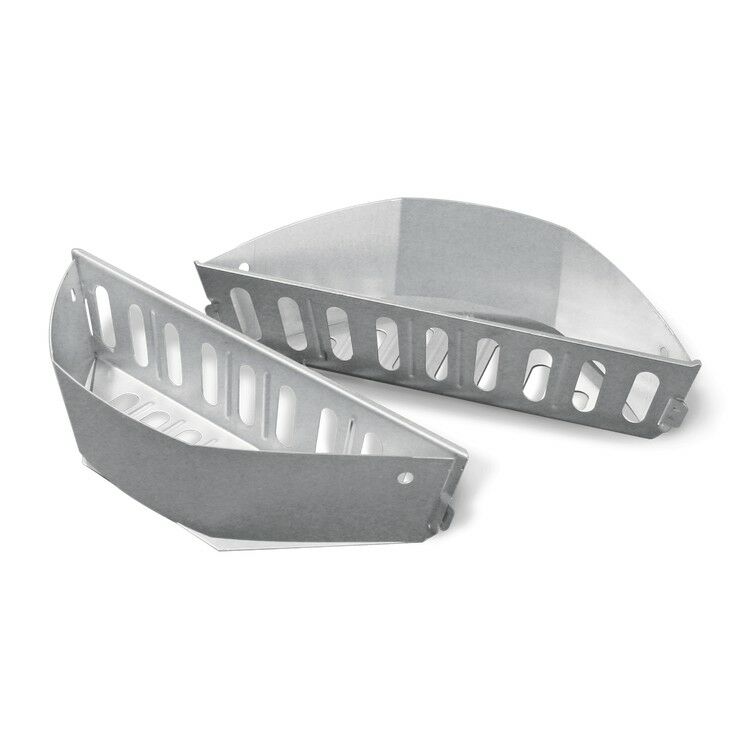 Image of Cesti Separa Carbone per Cottura Indiretta Weber Char-Basket Barbecue Set 2 pz