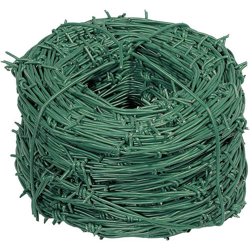 Filo Spinato Plastificato Verde 1,6/2,2mm Mt 100