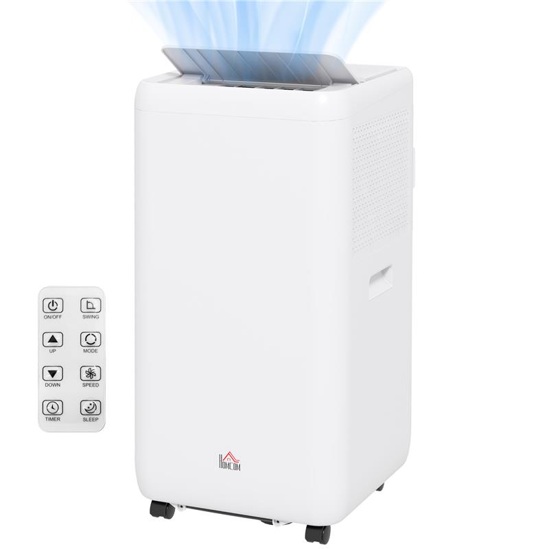 Image of CONDIZIONATORE PORTATILE 1250W CON 5 MODALITÀ E TIMER 24H, 35.5X35X70 CM, BIANCO
