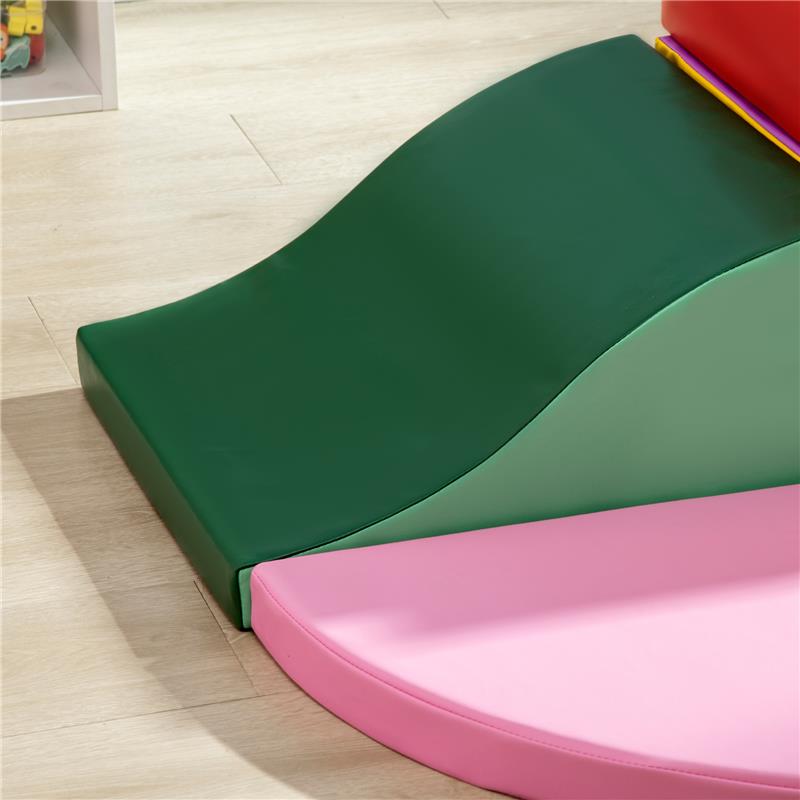Image of SET COSTRUZIONI MORBIDE PER BAMBINI 1-3 ANNI DA 6 PEZZI IN PU ED EPE MULTICOLORE