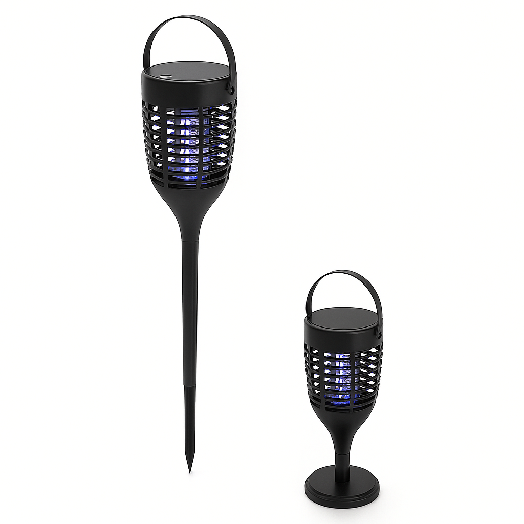 ELETTROINSETTICIDA SOLARE LED 2W "SOLAR I-KILLER"