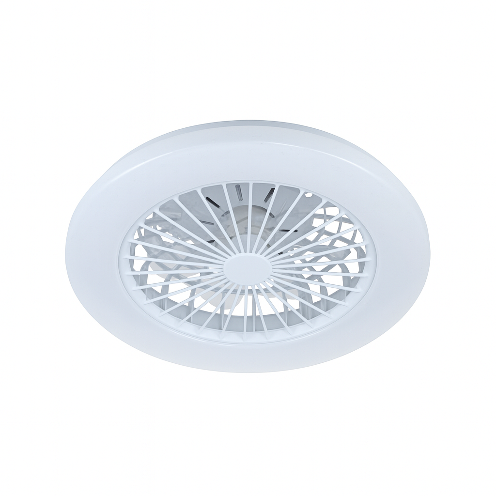 Image of PLAFONIERA LED CON VENTILATORE Ø 48 cm – 45 W