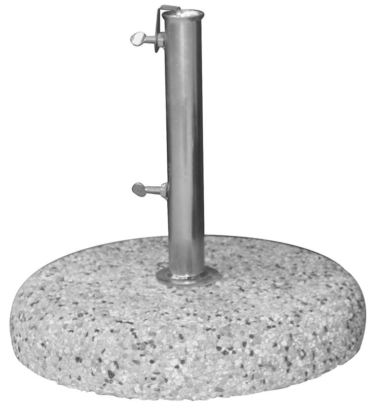 Image of BASE OMBRELLONE IN CEMENTO E GHIAIA Ø 45 - 25 KG