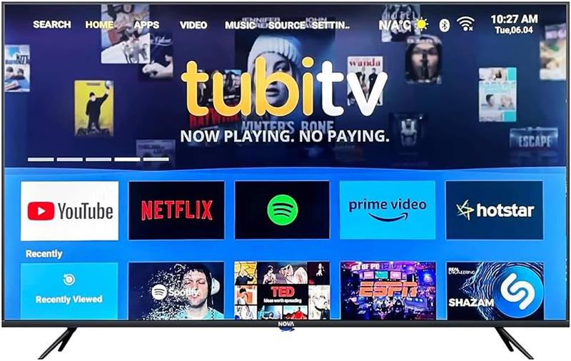 NOVA SMART TV PANEL CLASS A 32" HD CON BLUETOOTH ANDROID 14 USB SUPPORT