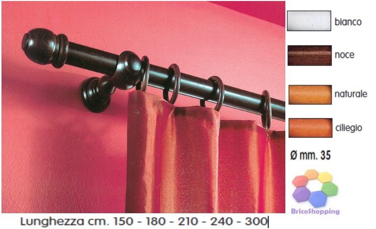 Connettori Per Aste Tende In Metallo 19 Mm – Giunto Regolabile Per Tubi, 3 Finiture Disponibili
