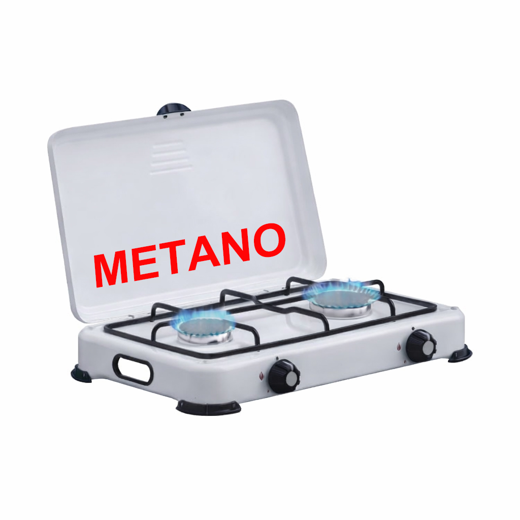 Fornello 2 Fuochi Bianco 