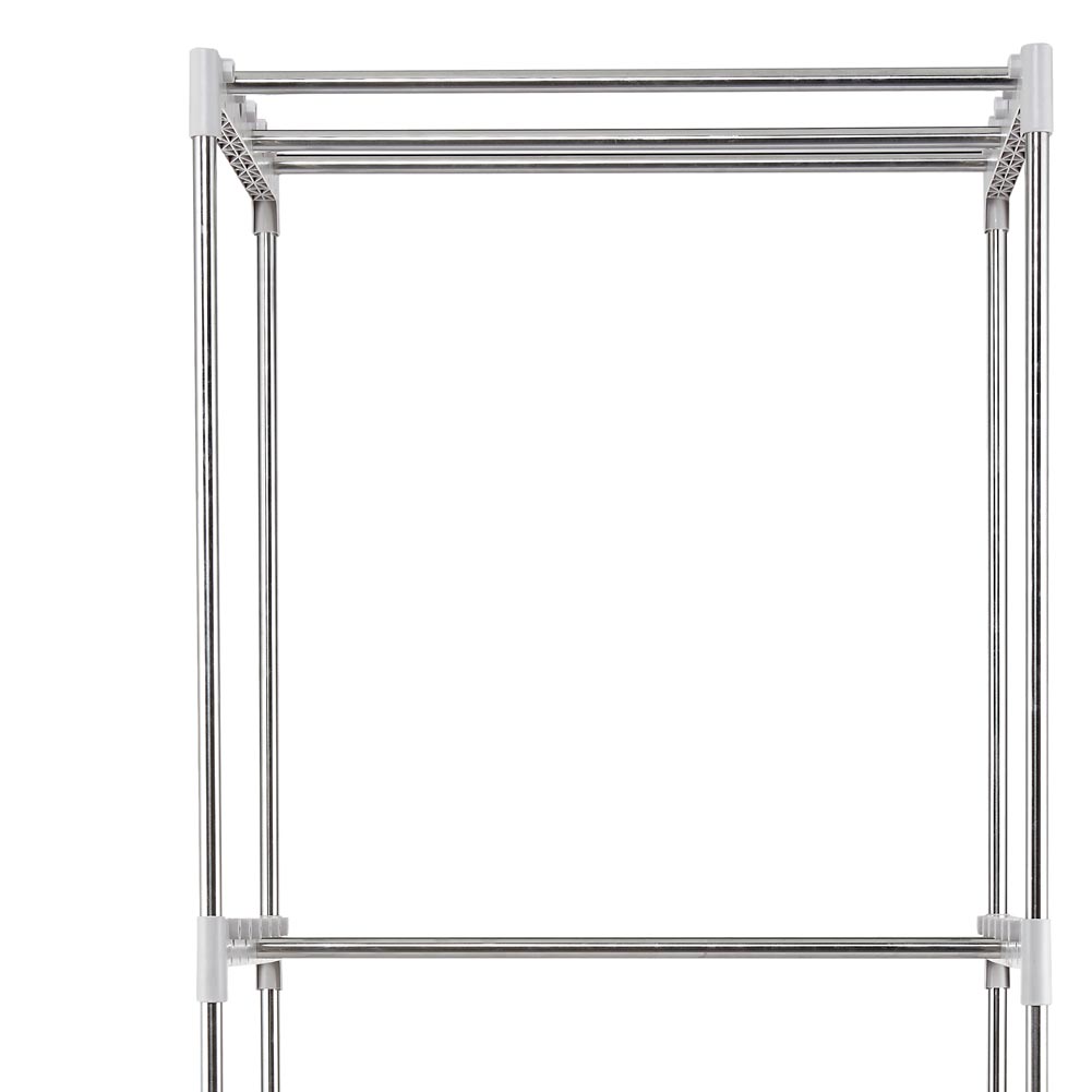 Bakaji Asciugabiancheria Elettrico Ad Armadio Con Telecomando E Display Di Controllo, Asciugatrice Stendino Asciuga Biancheria Ad Aria Calda, Potenza 1200W, Timer 180 Min, Dimensione 65 X 45 X 138 Cm