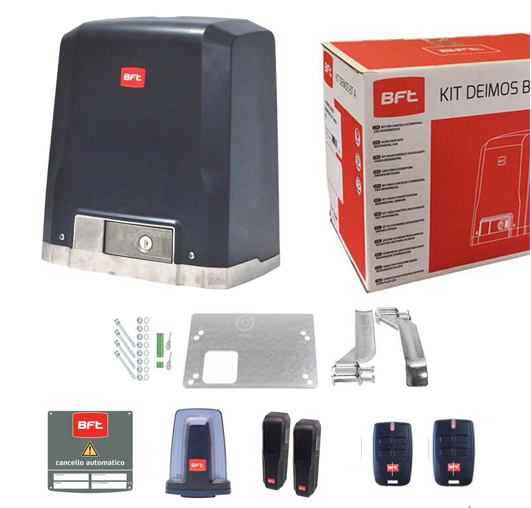 Kit Automatismo Per Cancelli Scorrevoli 24v BFT DEIMOS BT B400 R925361 00002