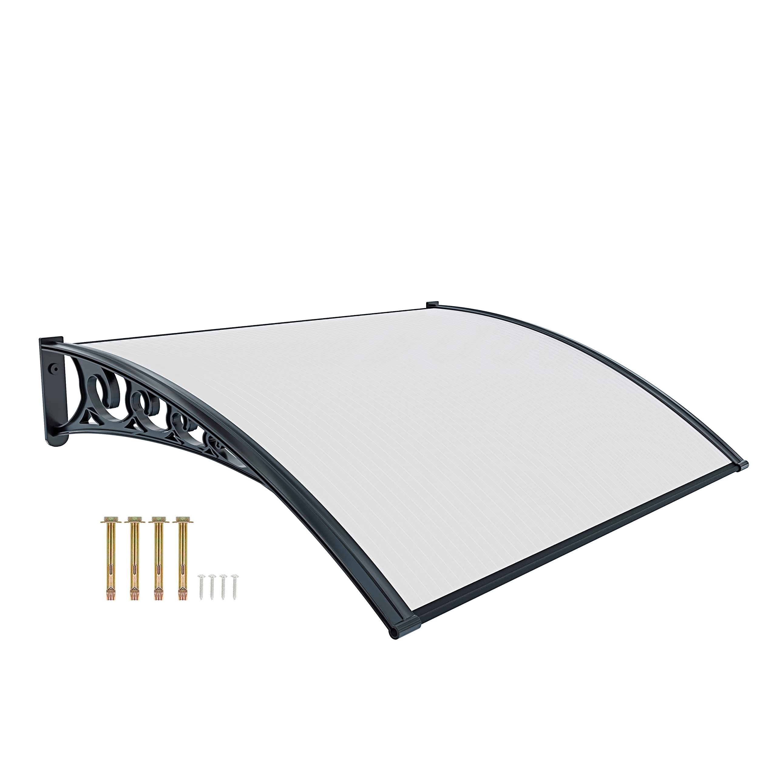 Pensilina Alveolare Trasparente 100 x 120 cm (p x l)