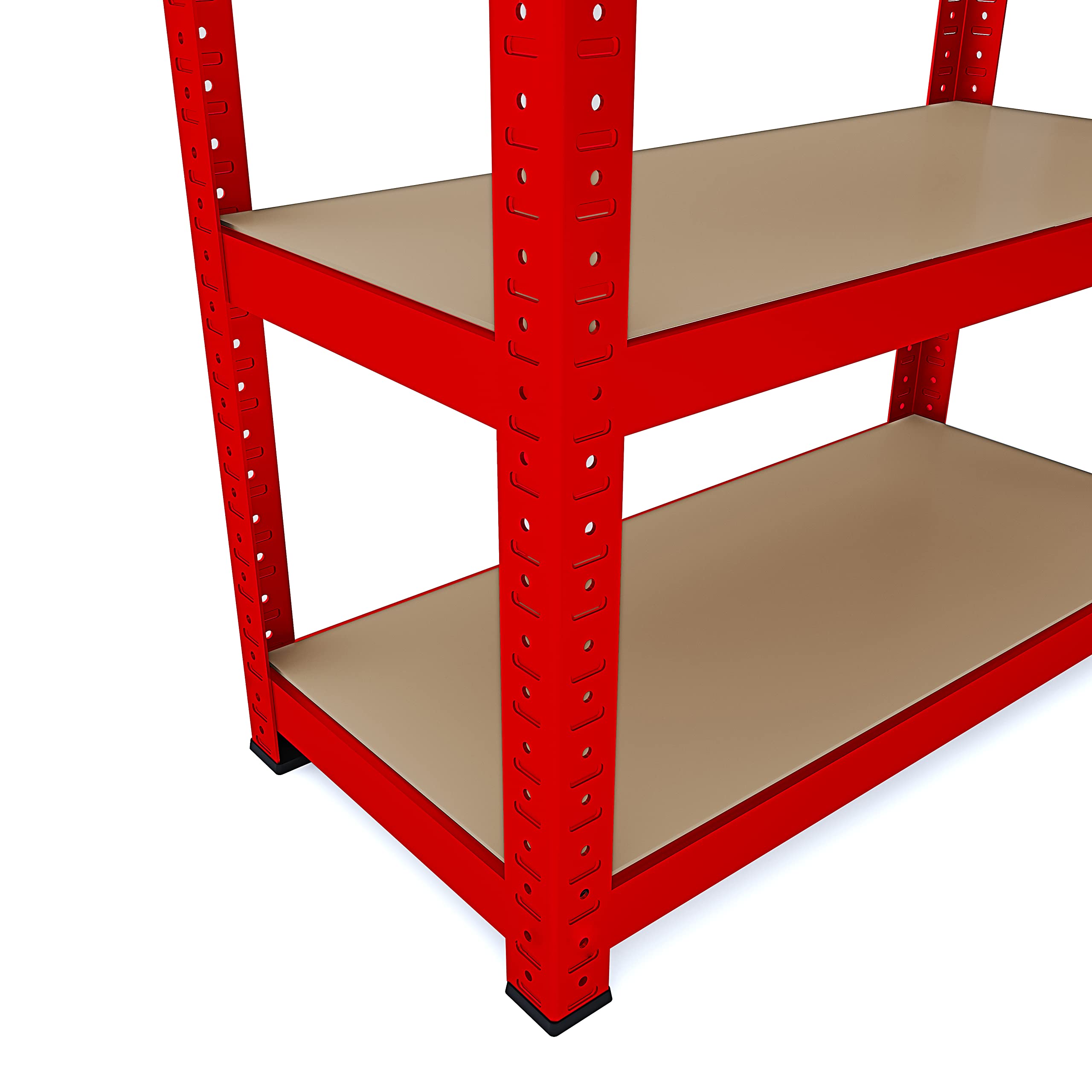 Arreditaly 2 Scaffali In Metallo E MDF Scaffale Ad…