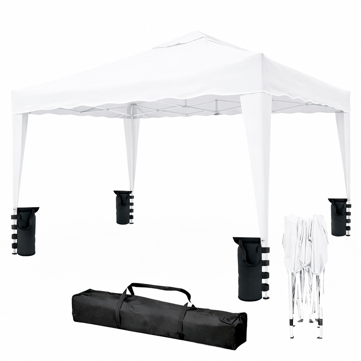 Gazebo pieghevole impermeabile 3x4 M con 4 sacche p…